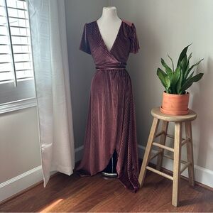 Baltic Born Mauve Ribbed Dress